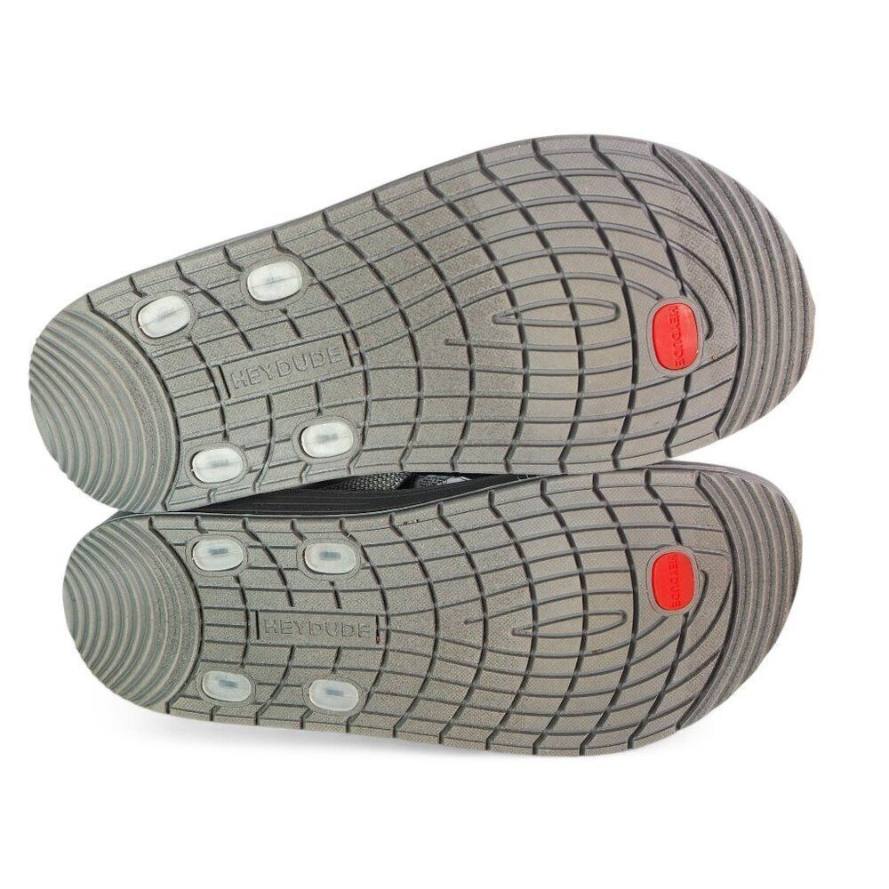 Hey Dude Milo Slip-on Thong Sandals Grey 40125-030 Men's 9 Women's 11 - Picture 8 of 10